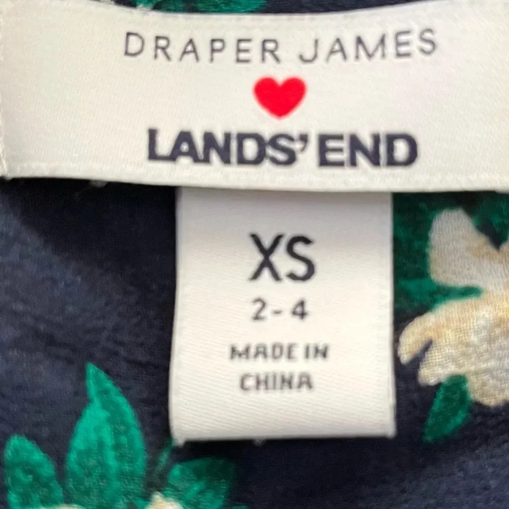 + Land’s End full button front mini dress, size XS (2-4). - Image 5