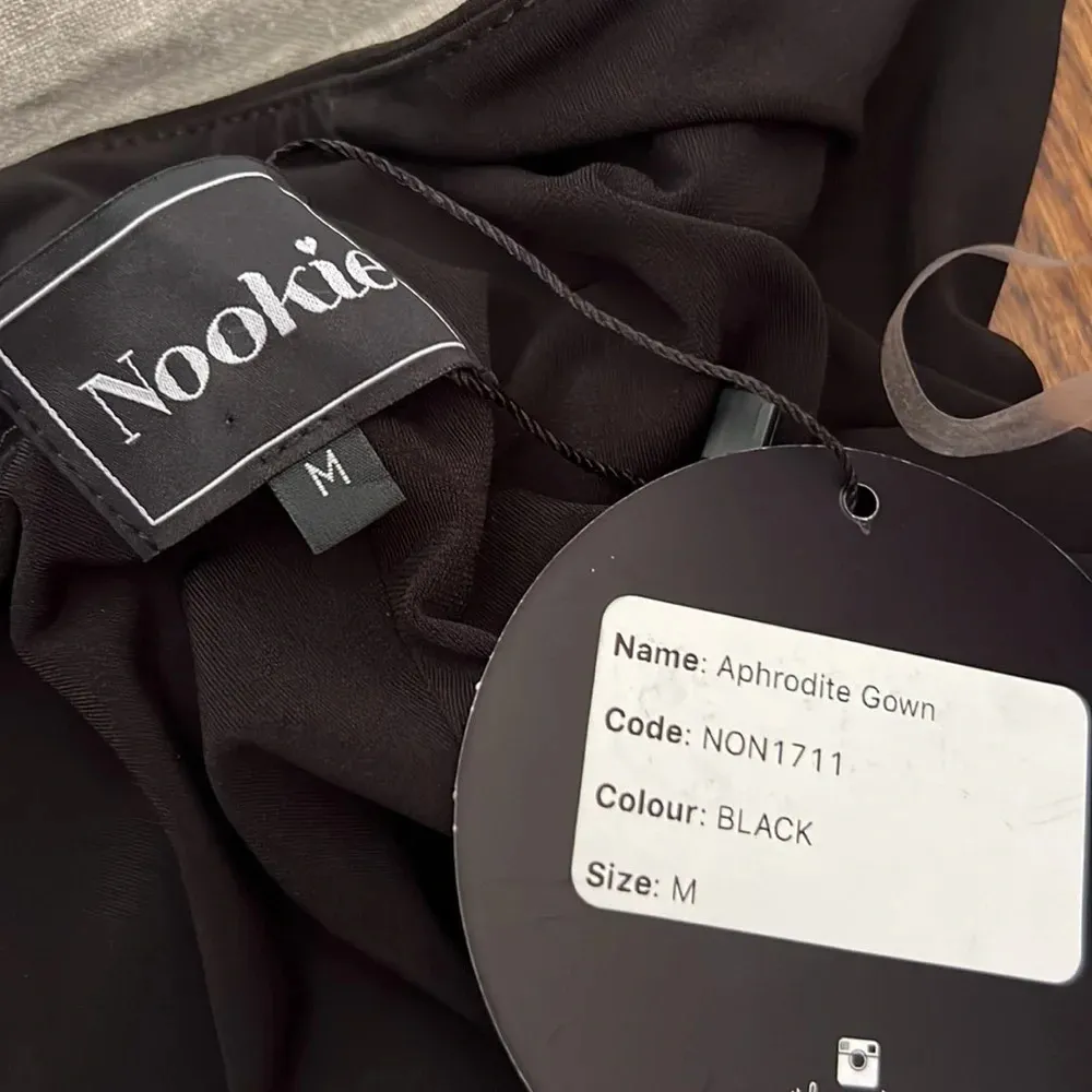 Nookie Revolve  Black Aphrodite Formal Gown M - Image 6