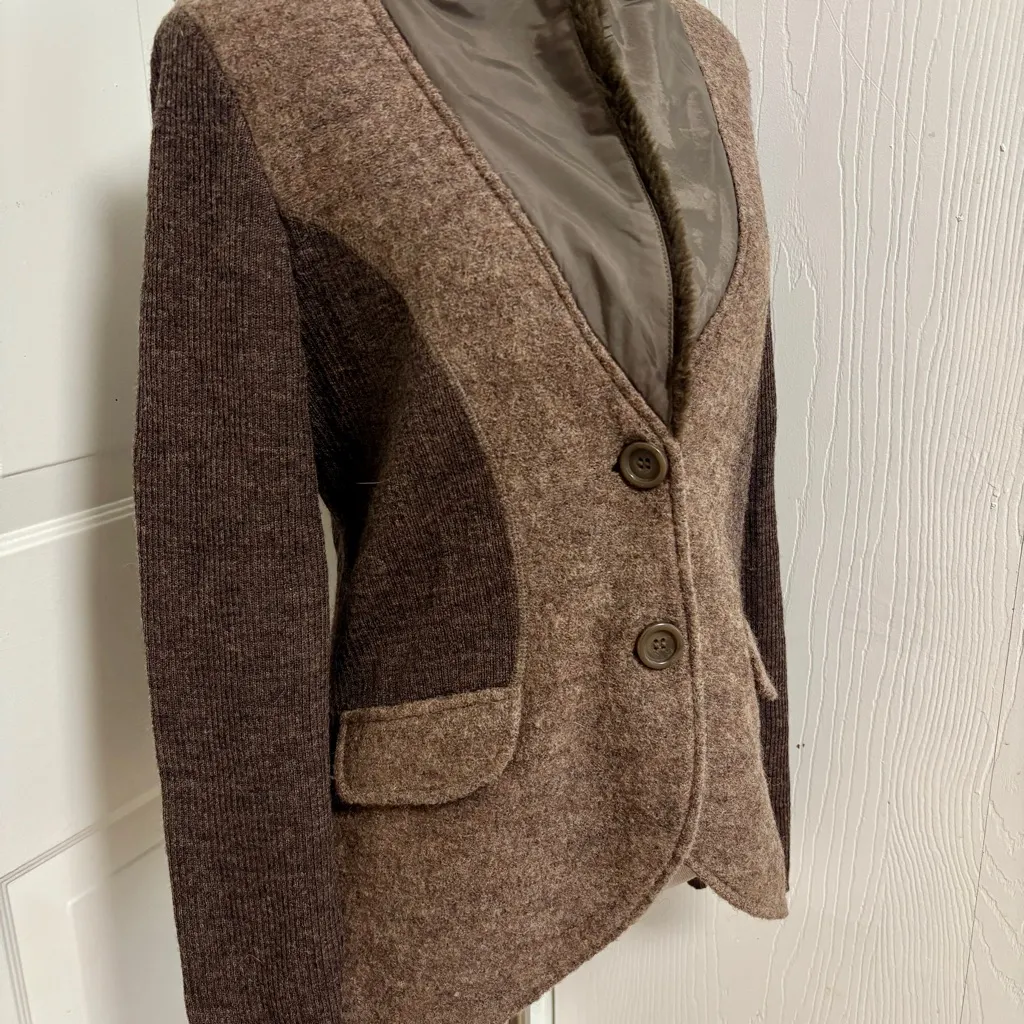 Roz Ali Wool Blazer - Image 2