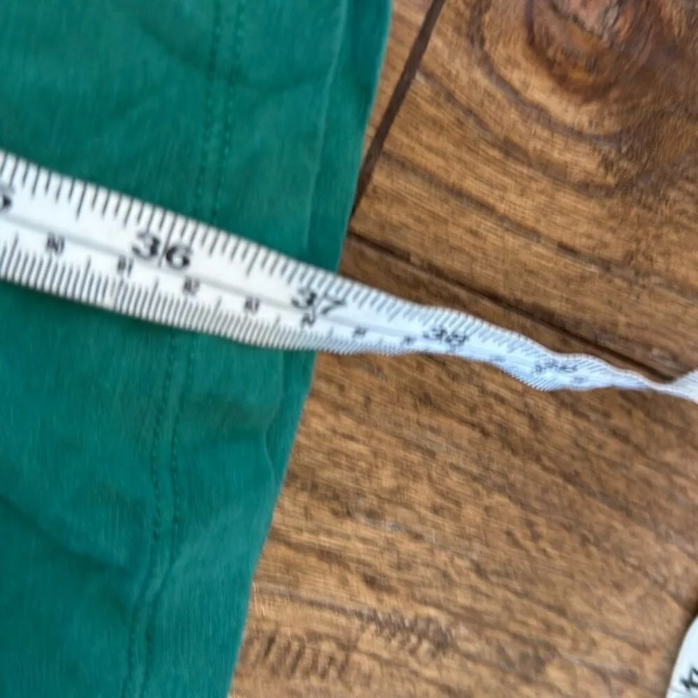 Theory Nadolin green silk pima cotton blend tank dress small - Image 8