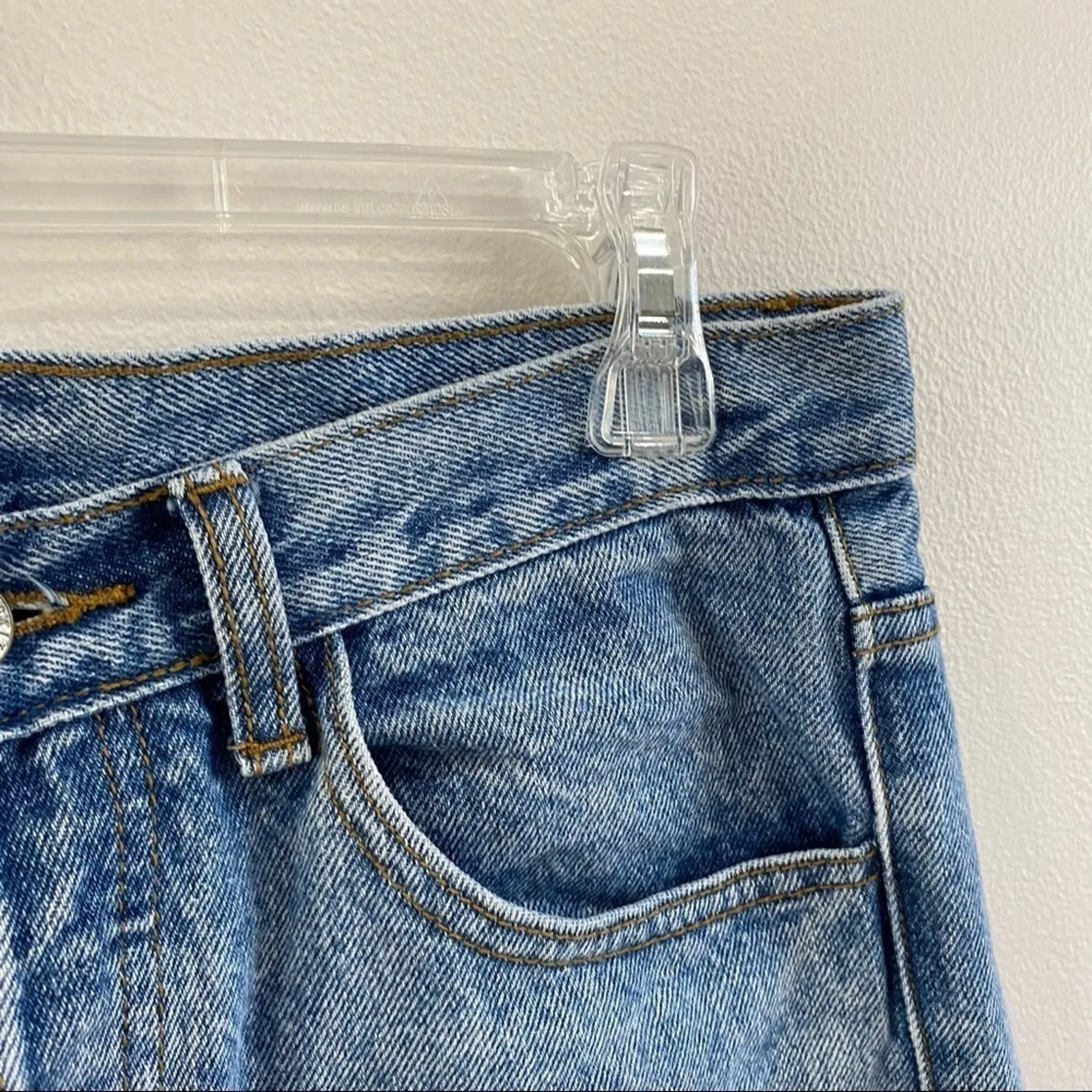 Brandy Melville J Galt High Rise Mom Jeans Size M - Image 5
