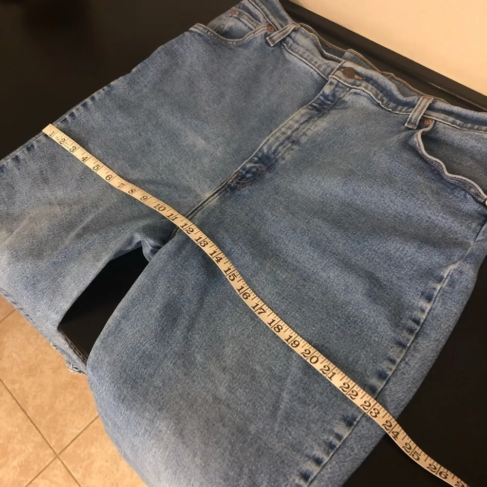 LEVI’S 922 Orange tab 1996 tapered leg high waisted 20W Med, light, Vintage - Image 11