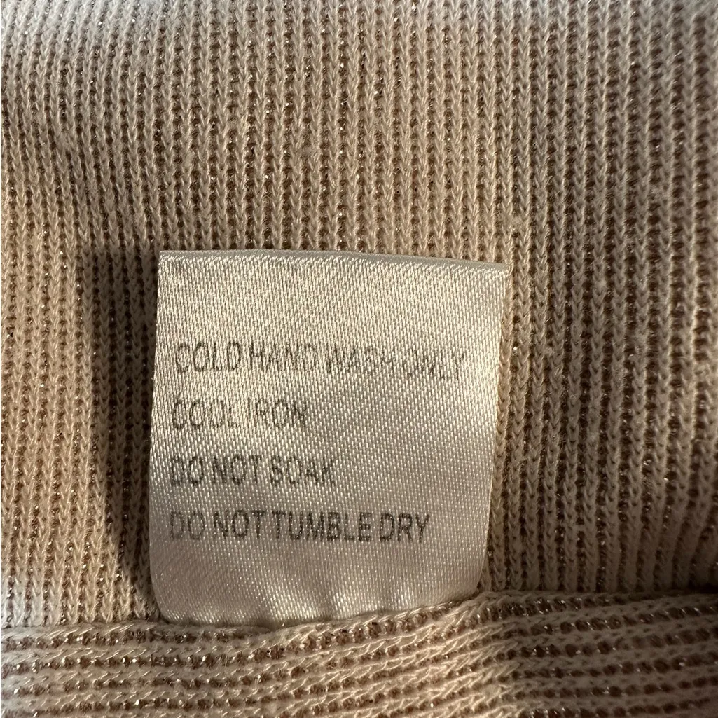 Princess Polly Simi Top Pink Shimmer Glittery Bow Cropped Coquette Size 6 - Image 11