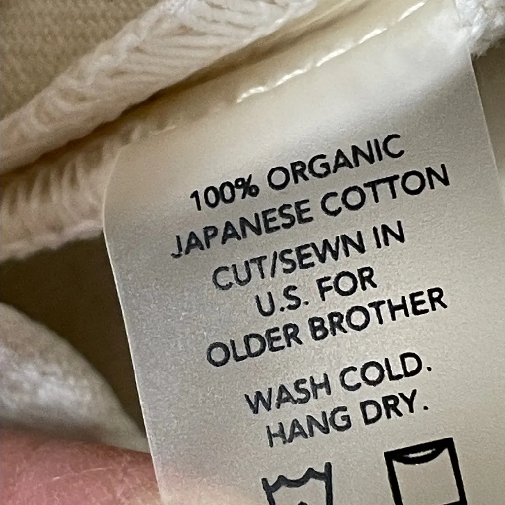 Olderbrother Waxed Panel Jeans size XXS/26 - Image 8