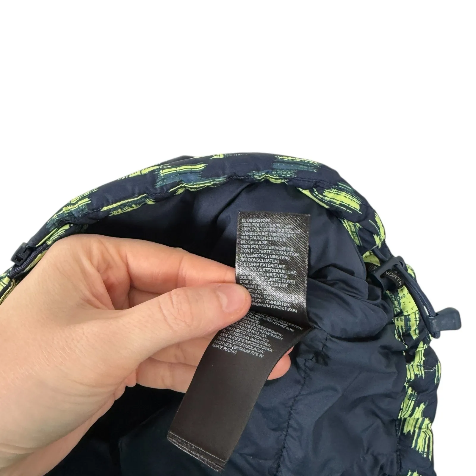 North Face Nuptse 2 Vest Puffer 700 Goose Down Cosmic Blue Outdoor Womens XS - Image 7