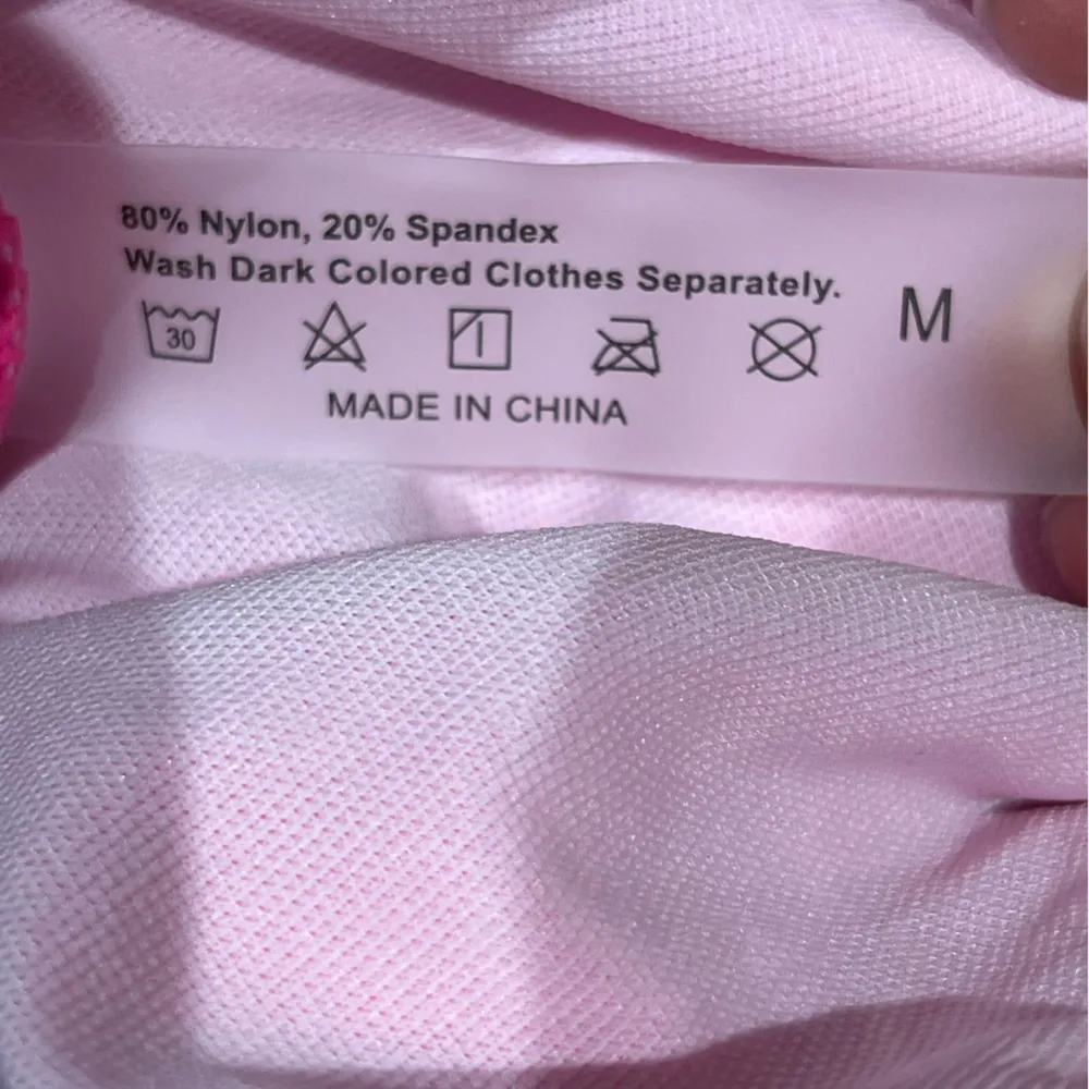 SHEIN Women’s Contrast Trim High Waisted Bikini Top and Bottom - Image 3