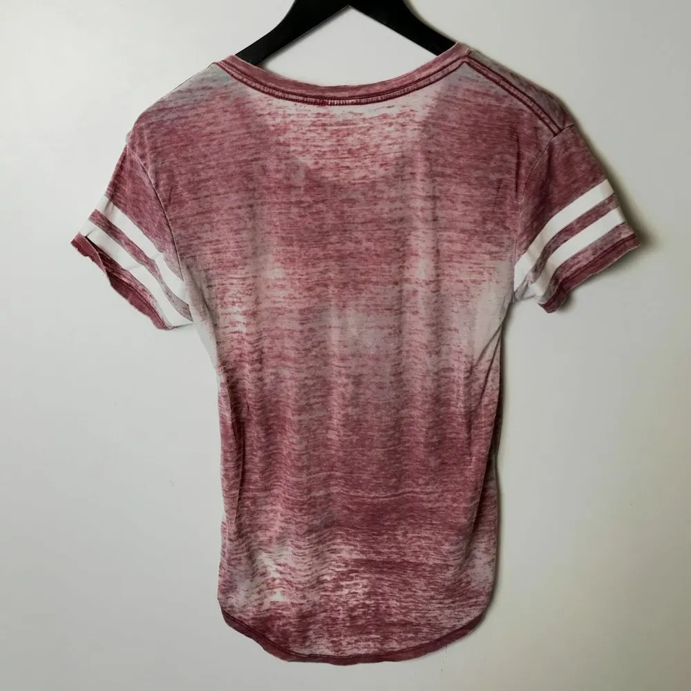 Peanuts T Shirt Cartoon Characters Burnout V - Image 3