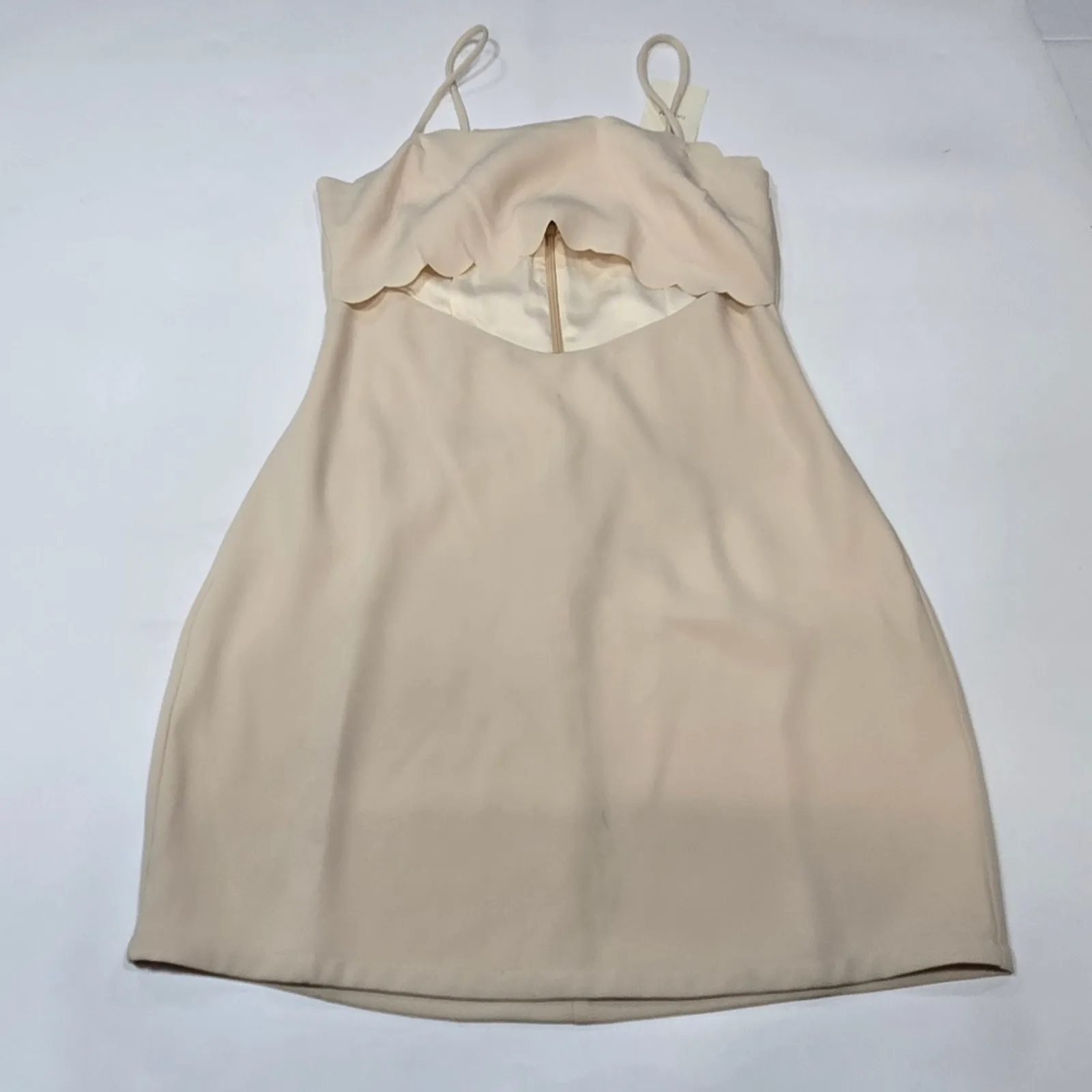 Tularosa Nora Mini Dress in Frosted Almond Medium - Image 3