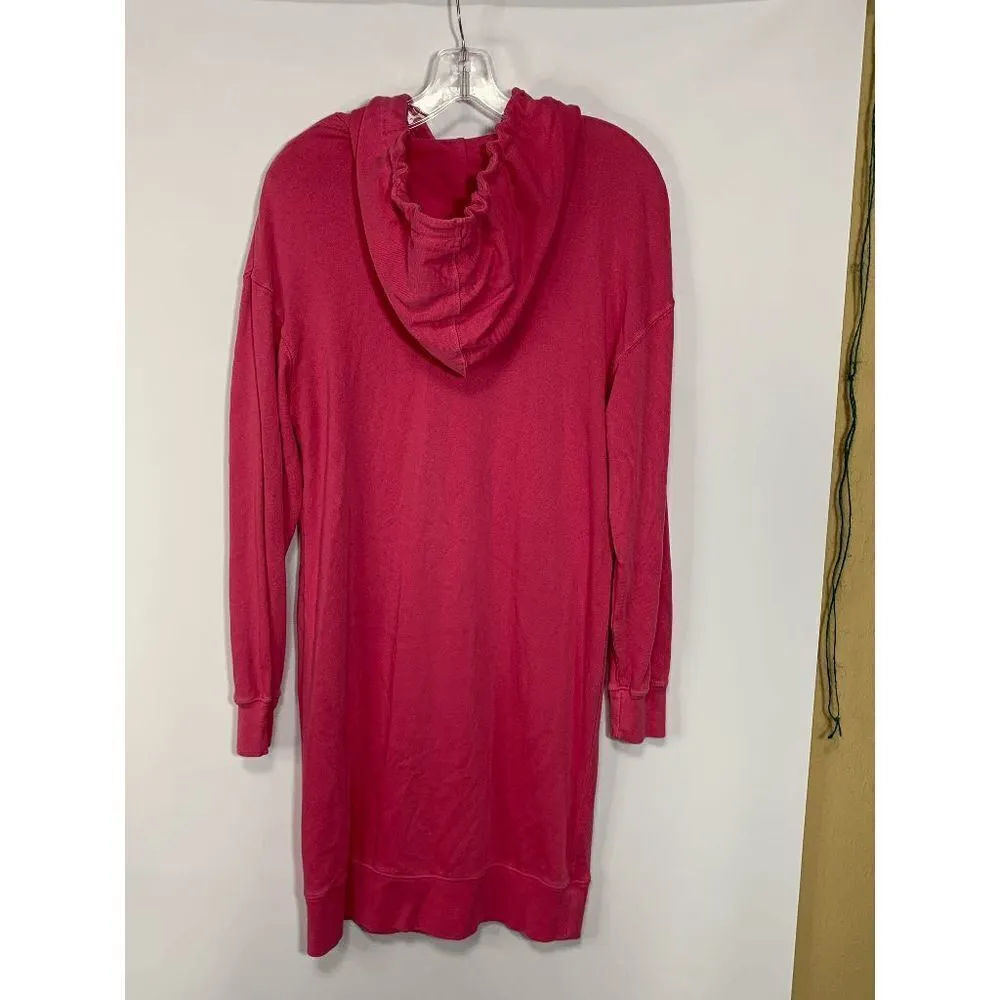 Old Navy Women’s Lounge Wear Pullover Hoodie Dress Pink Size Small - Image 4