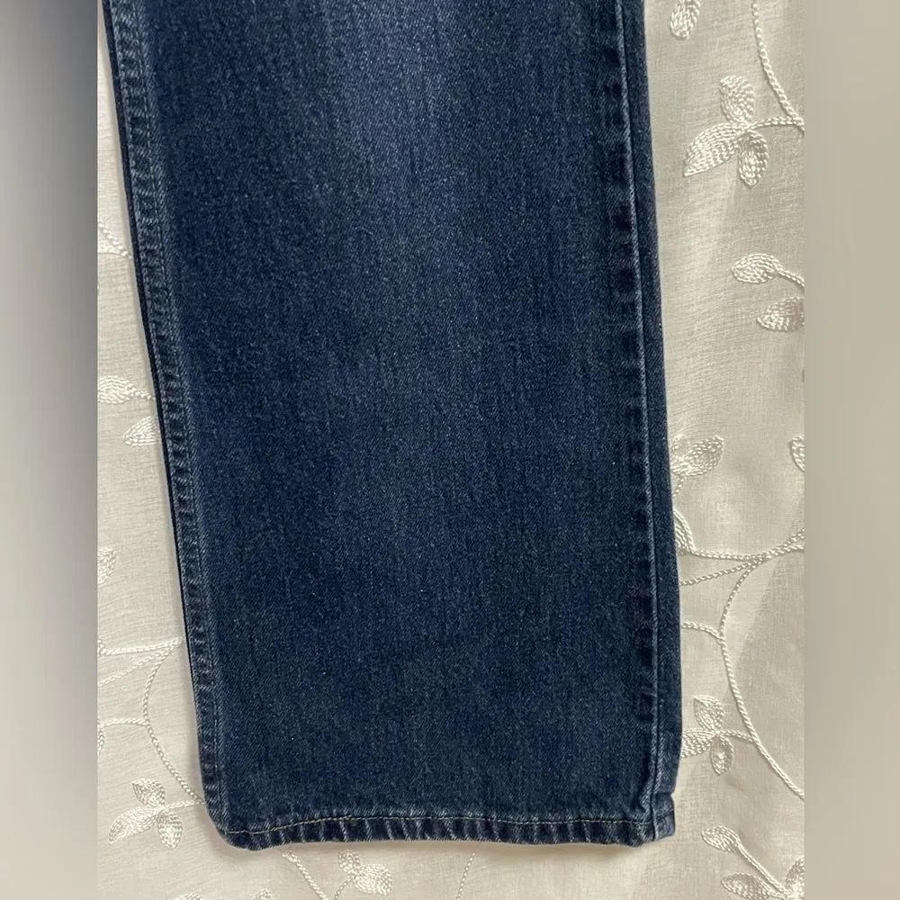 Womens Vintage Levis 515 Bootcut Loose Fit Denim Blue Jeans USA Sz 12 Mis M EUC - Image 7
