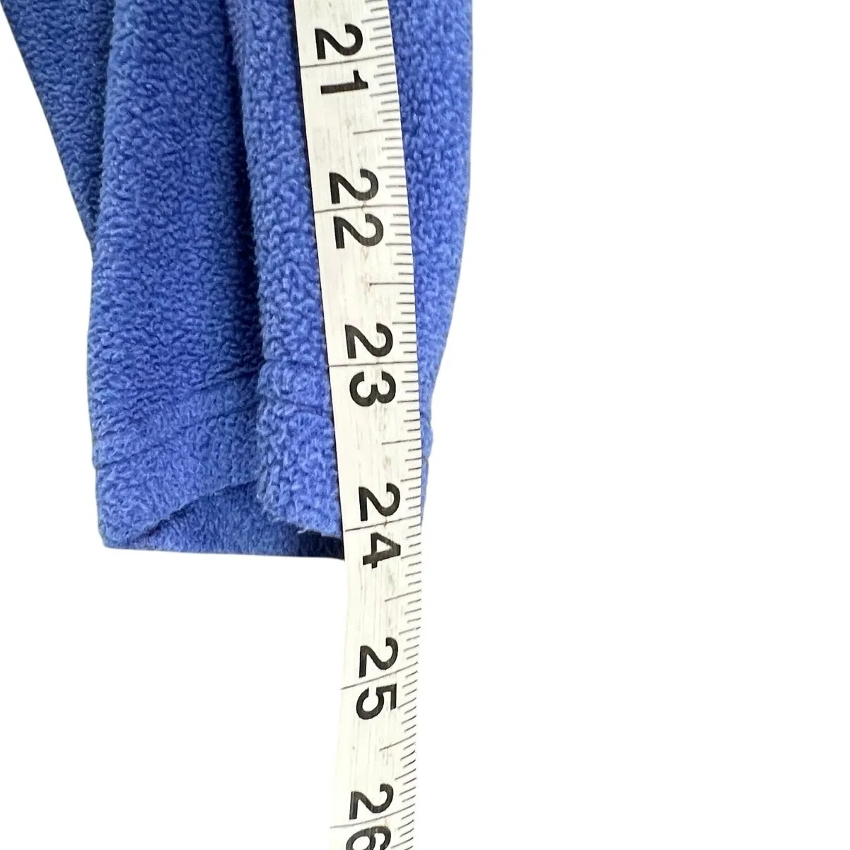 The North Face Glacier 1/4 Zip Pullover Womens M Blue Micro Fleece Gorpcore Cozy - Image 9