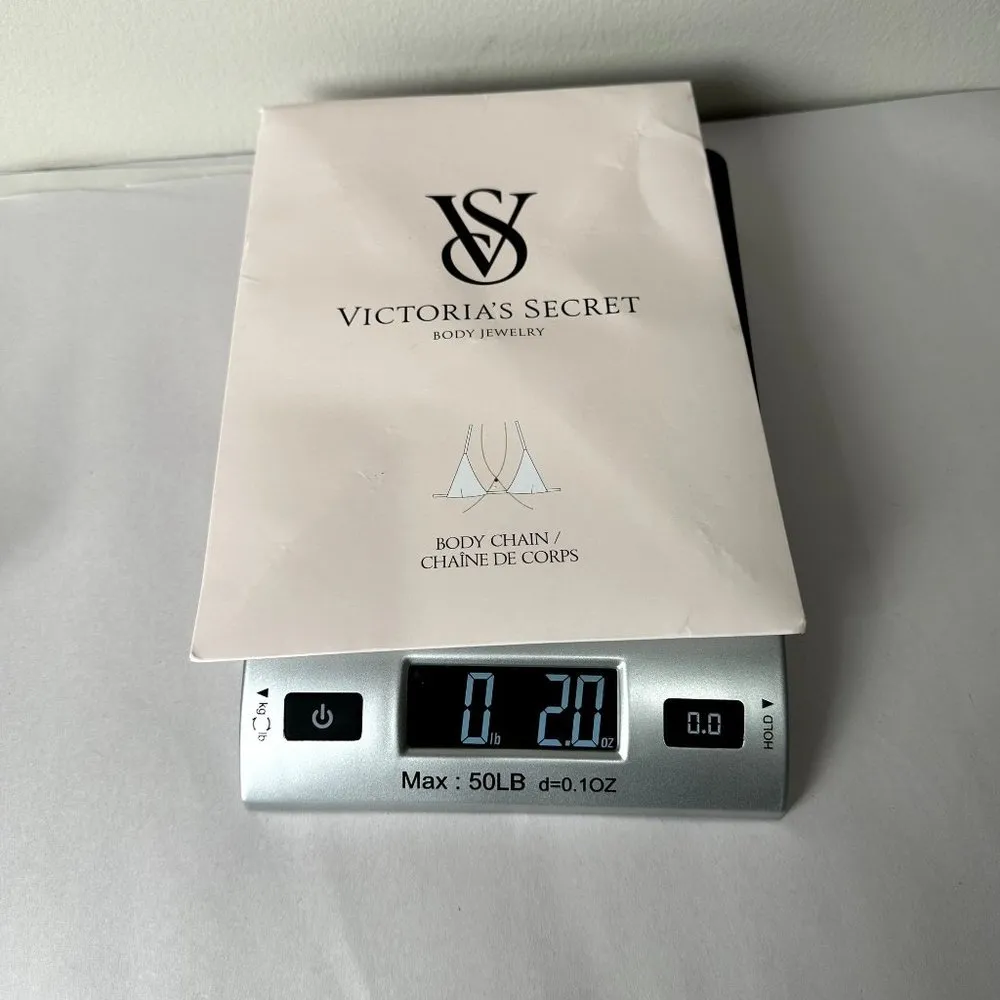 Victoria's Secret  Swim Body Chain Jewelry Womens Gold Tone Body Jewlery Charm - Image 8