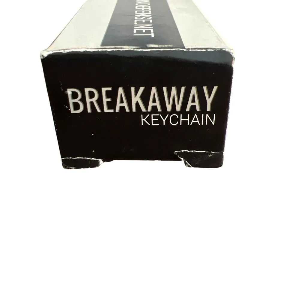 Damsel In Defense Breakaway Keychain Gray Metal Clip Personal Safety Accessory - Image 2