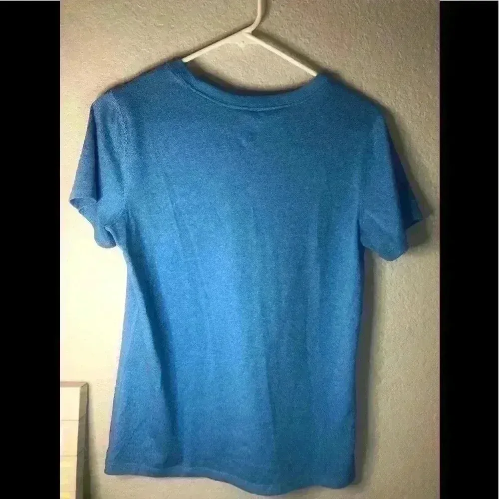 REI co op tech tee Bali blue short sleeve T shirt sz M Size M - Image 2
