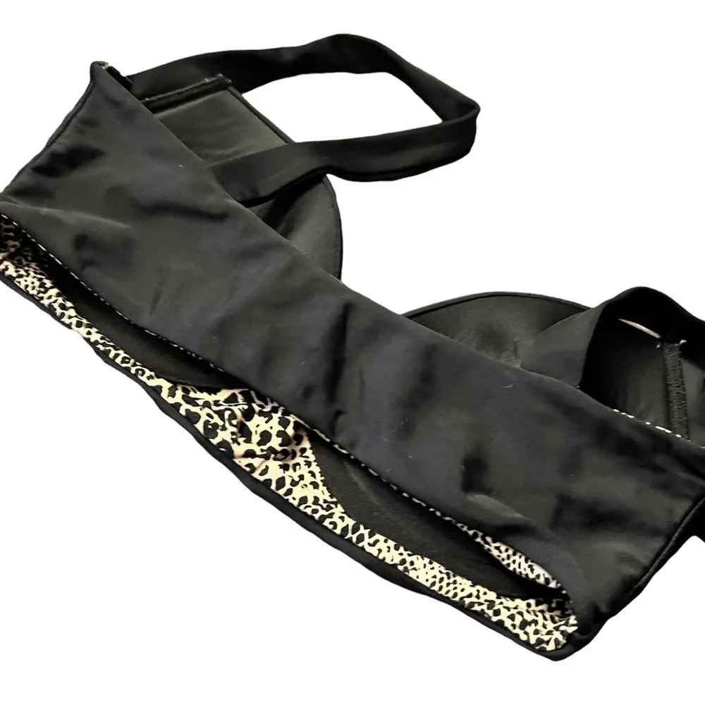 Acacia Black Bikini Top Size M - Image 6