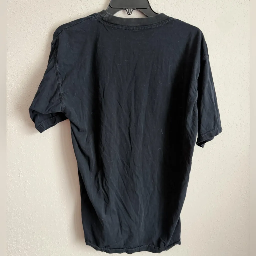 Hard Rock Cafe Istanbul Black Short Sleeve Graphic Tee Womens XL Retro Grunge - Image 4