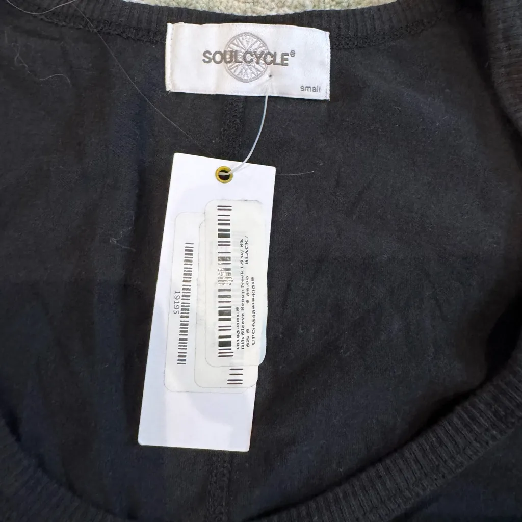 SoulCycle Black Long Sleeve with Graphic Design - Image 2
