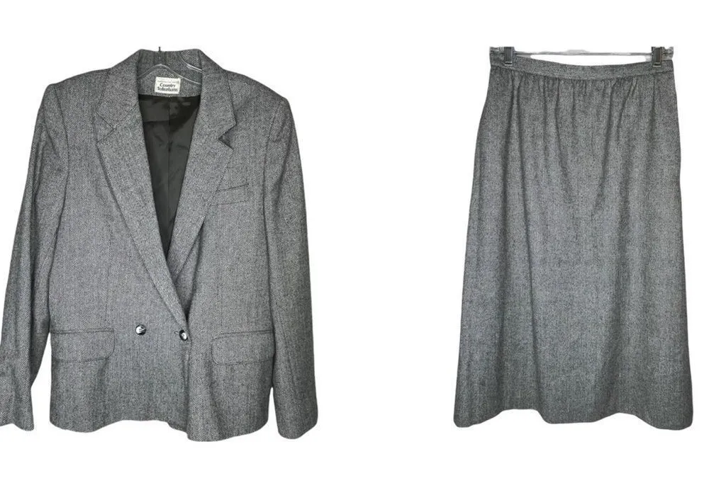 Vintage Country‎ Suburbans Skirt Set Size 10 - Image 3