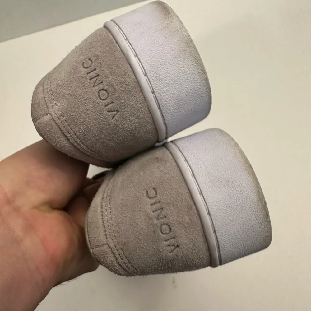 VIONIC Splendid Kani Suede Women's Slip-On Walking Shoes in Grey Size 9.5 - Image 11