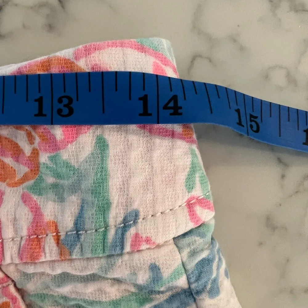 Lilly Pulitzer Getting Steamy Walsh Summer Shorts Vacation Party Beach 00 EUC - Image 6