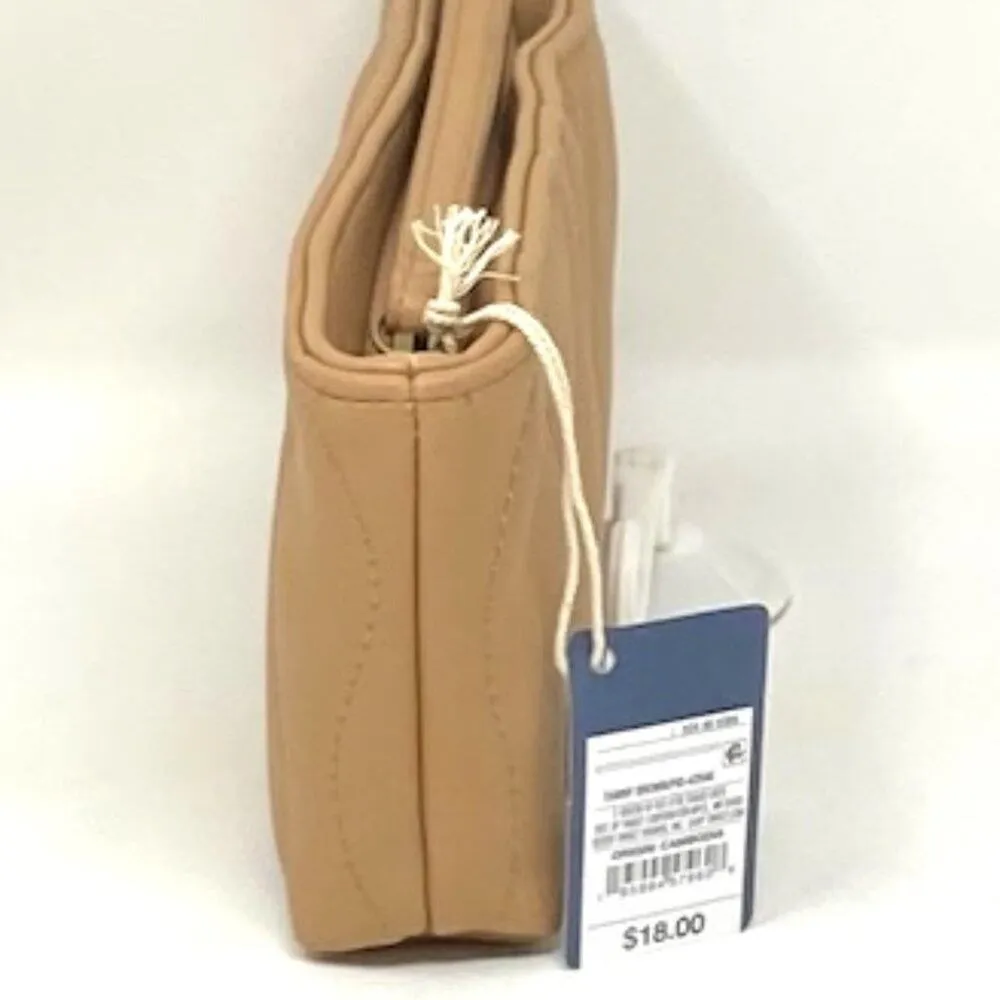 NWT ~ UNIVERSAL THREAD Tawny Brown Ladies Wristlet Clutch Cosmetic Bag Purse NEW - Image 2