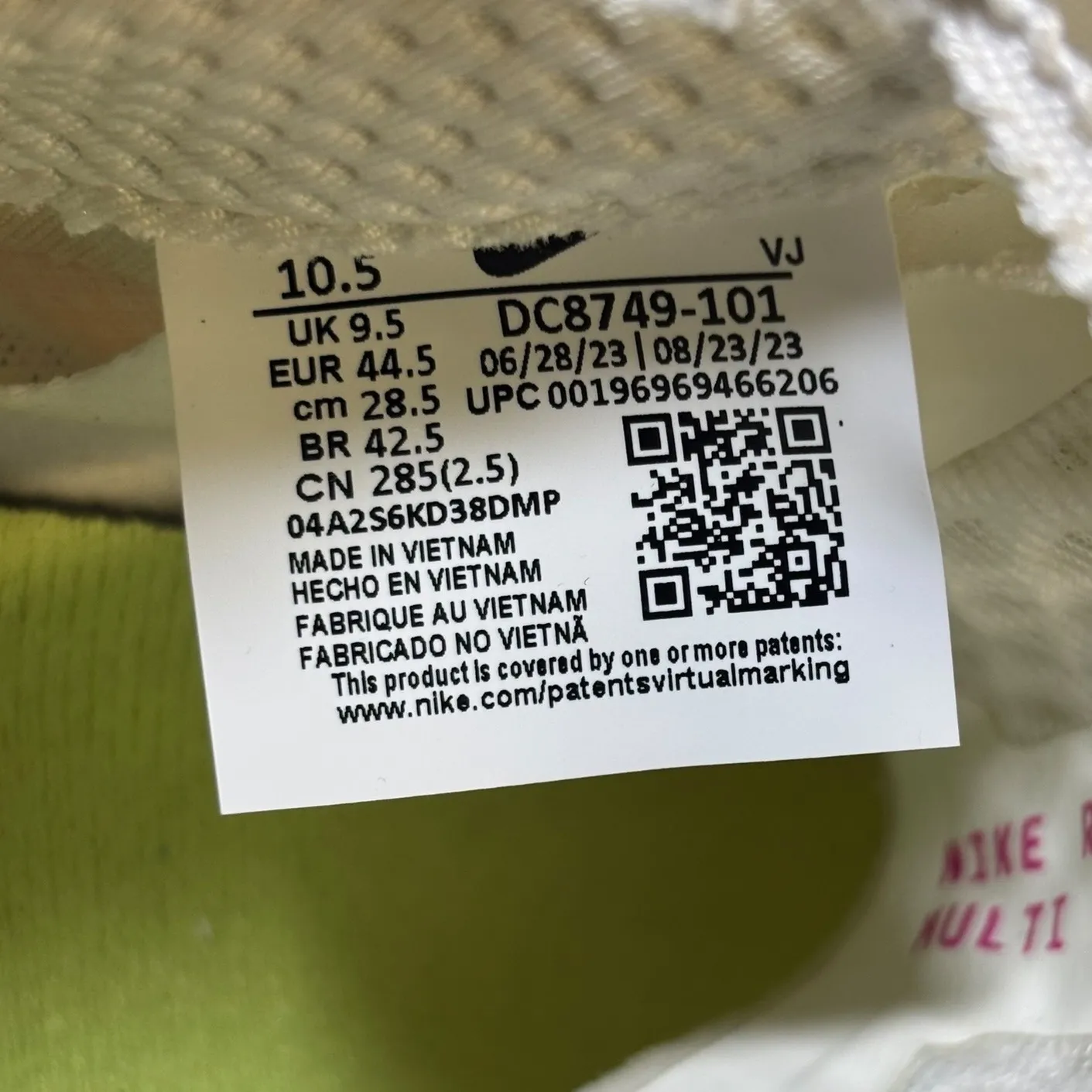 Nike Rival Multi Track Spike White Pink Women Running Shoes US 10.5* DC8749-101 - Image 8