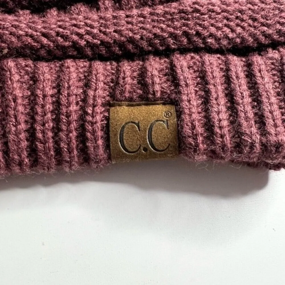 Original C.C Hat Beanie color MONACO ONE SIZE. Brown - Image 6