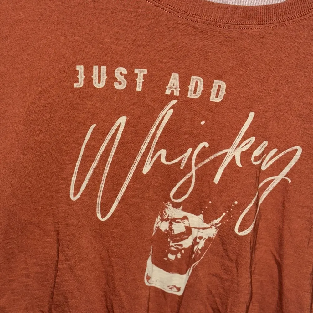 Shyanne Western Wear Whiskey Graphic Crop Top - Image 2