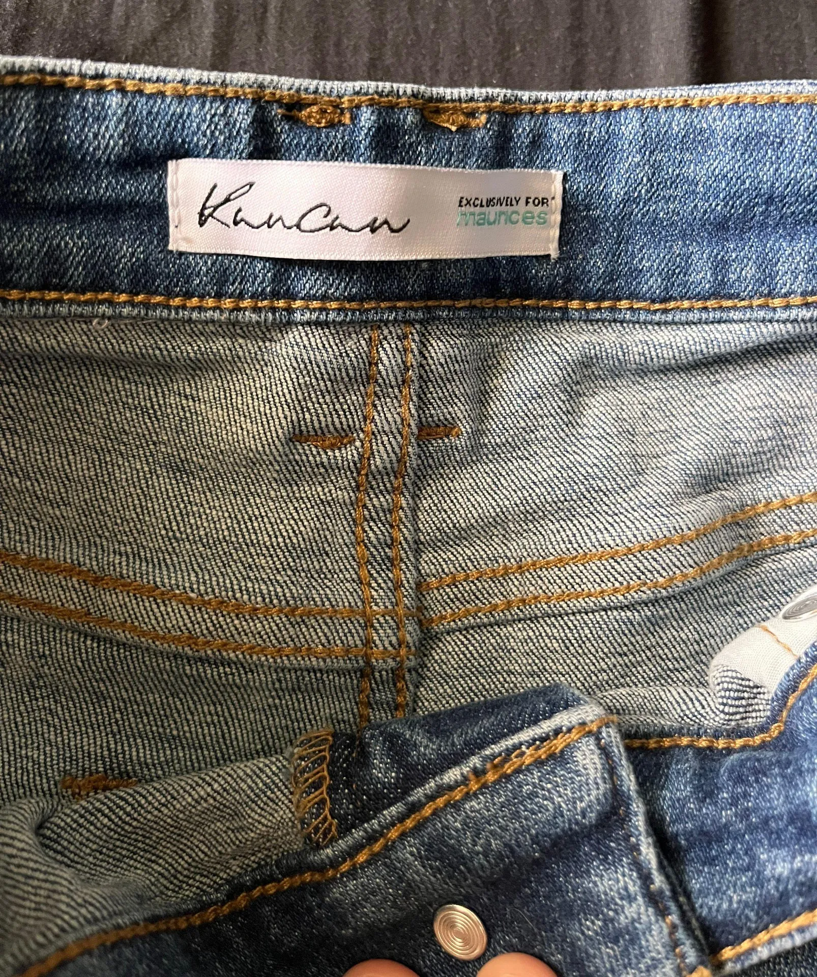 KanCan USA High Rise Straight Jean - Image 5