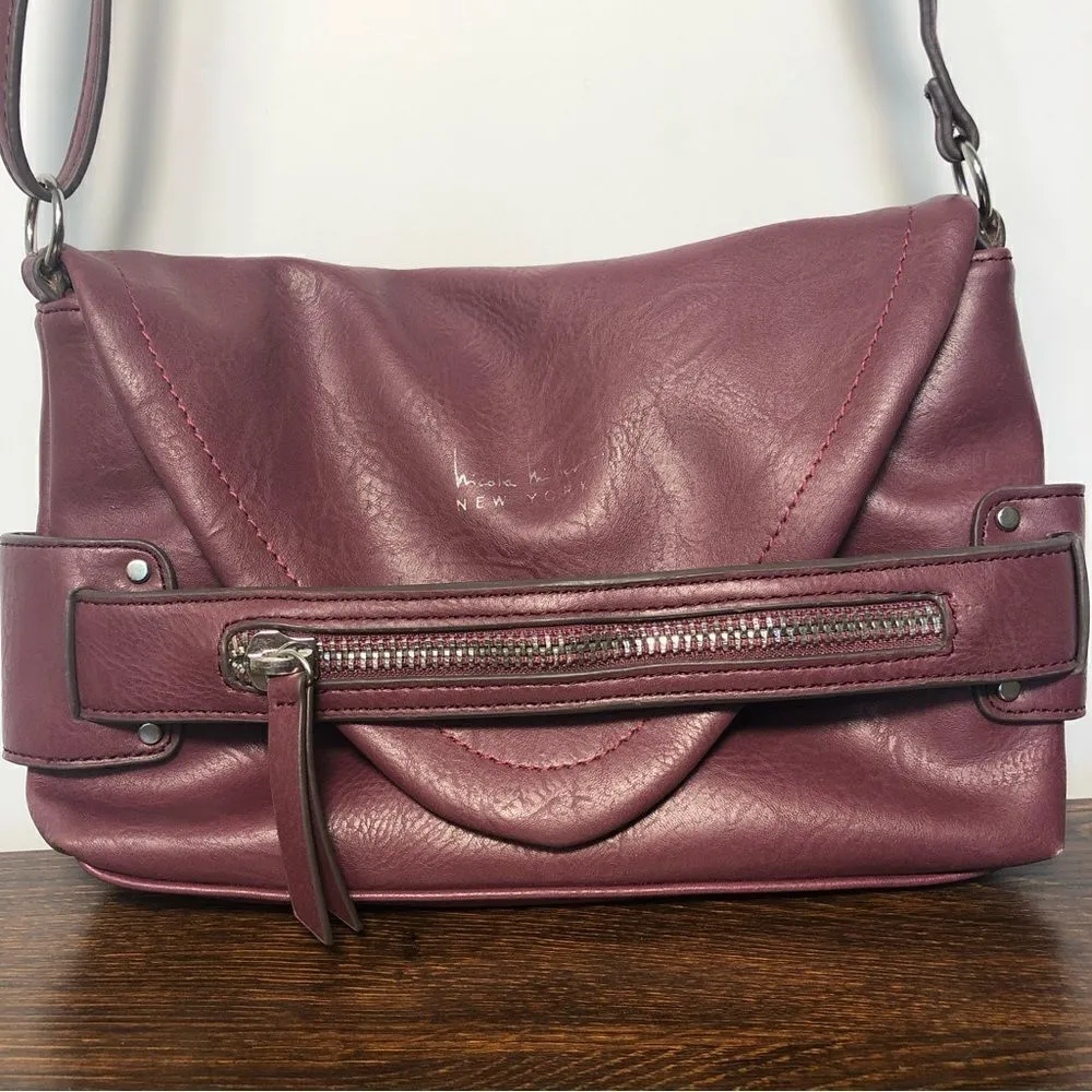 Nicole Miller Crossbody Bag in Crimson - Image 2