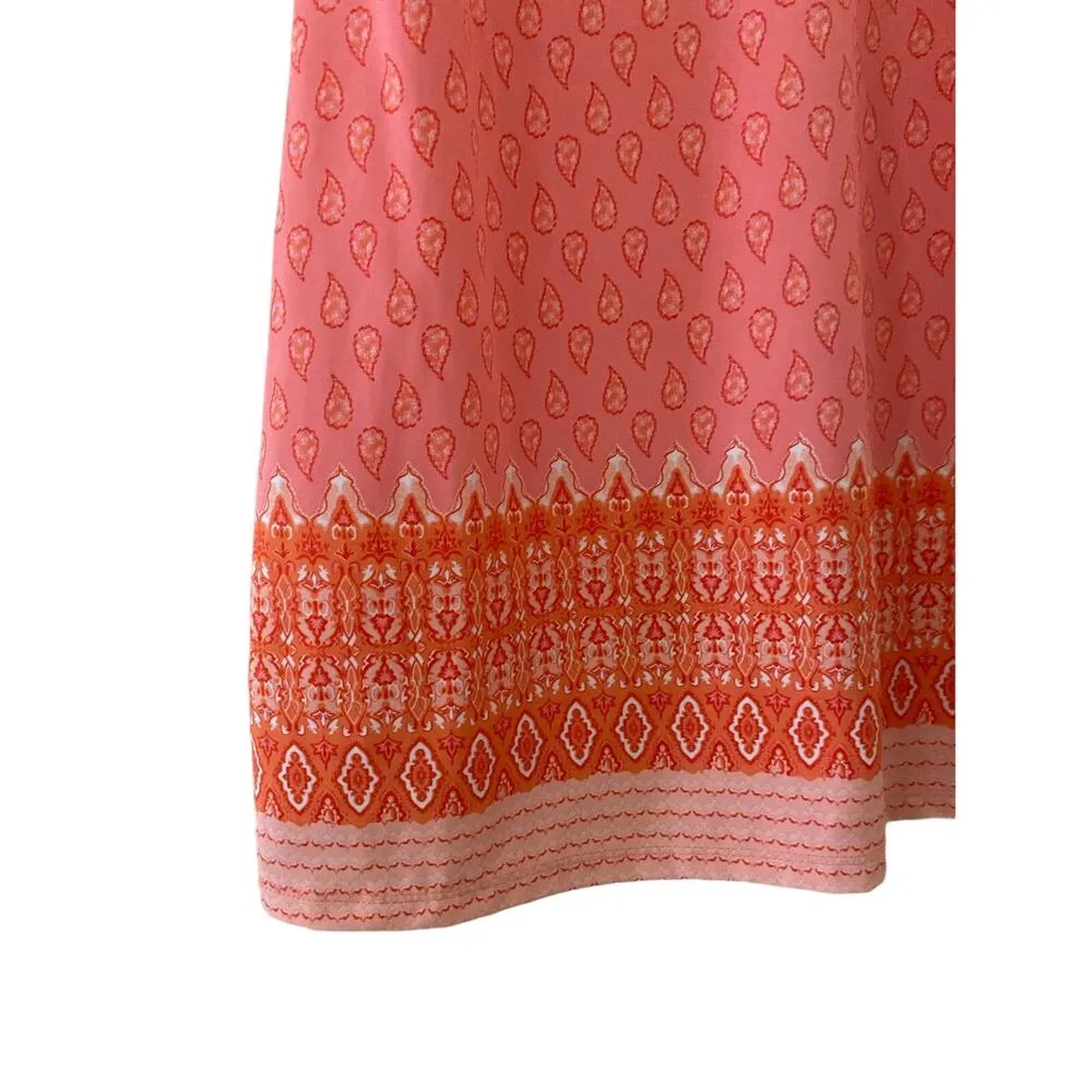 Talbots Cabana Life Coral Coast Tunic Cover Up Pink S Dress - Image 6