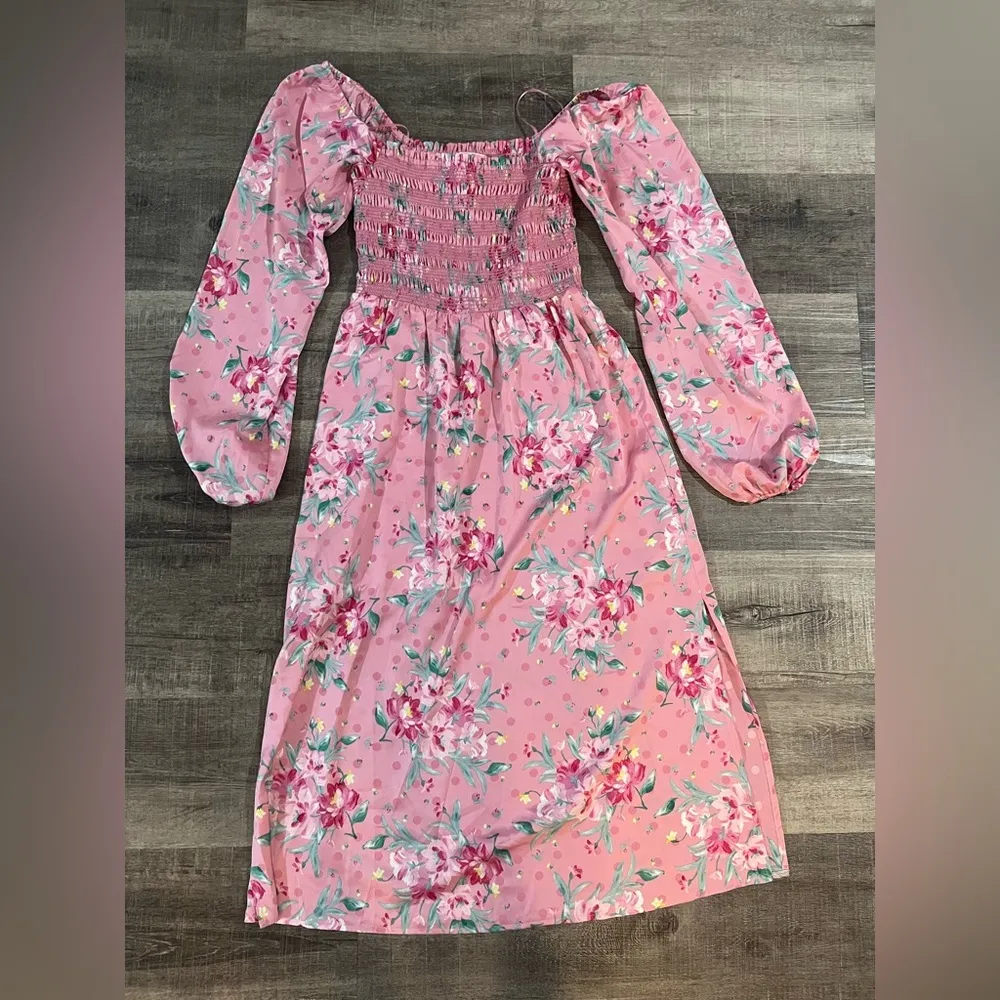 WAYF Ever After midi floral dress - Image 3