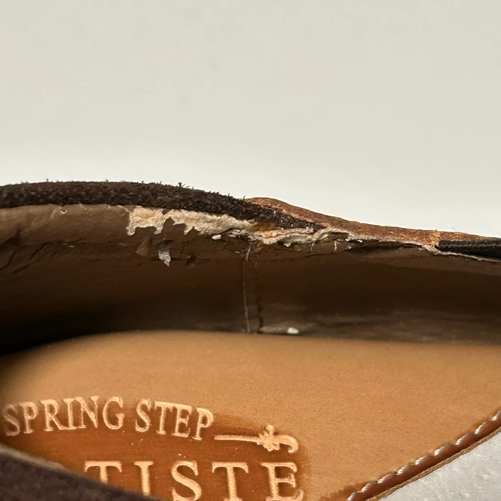 L’artiste Burbank Leather Clogs Tan Brown Size 5.5 - Image 14