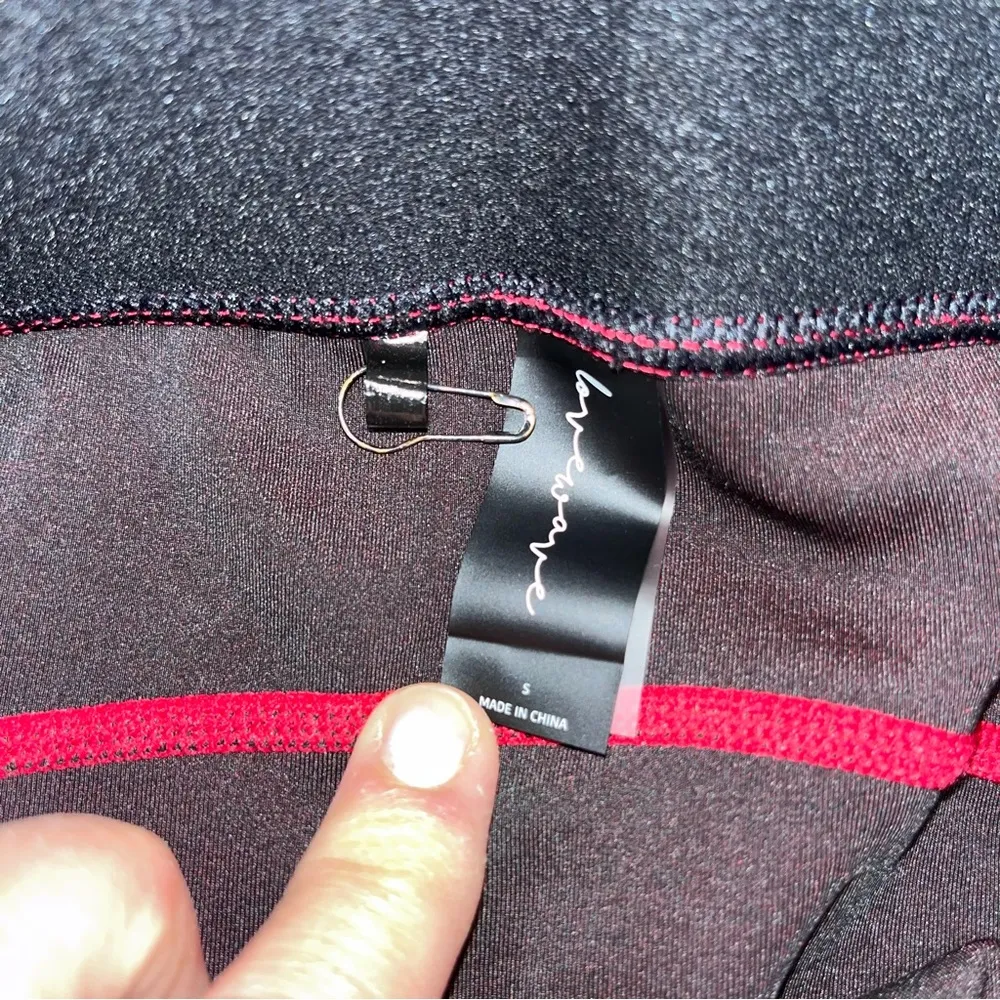 Lovewave Theo Pants Leggings Tights in Rio Red - Image 6