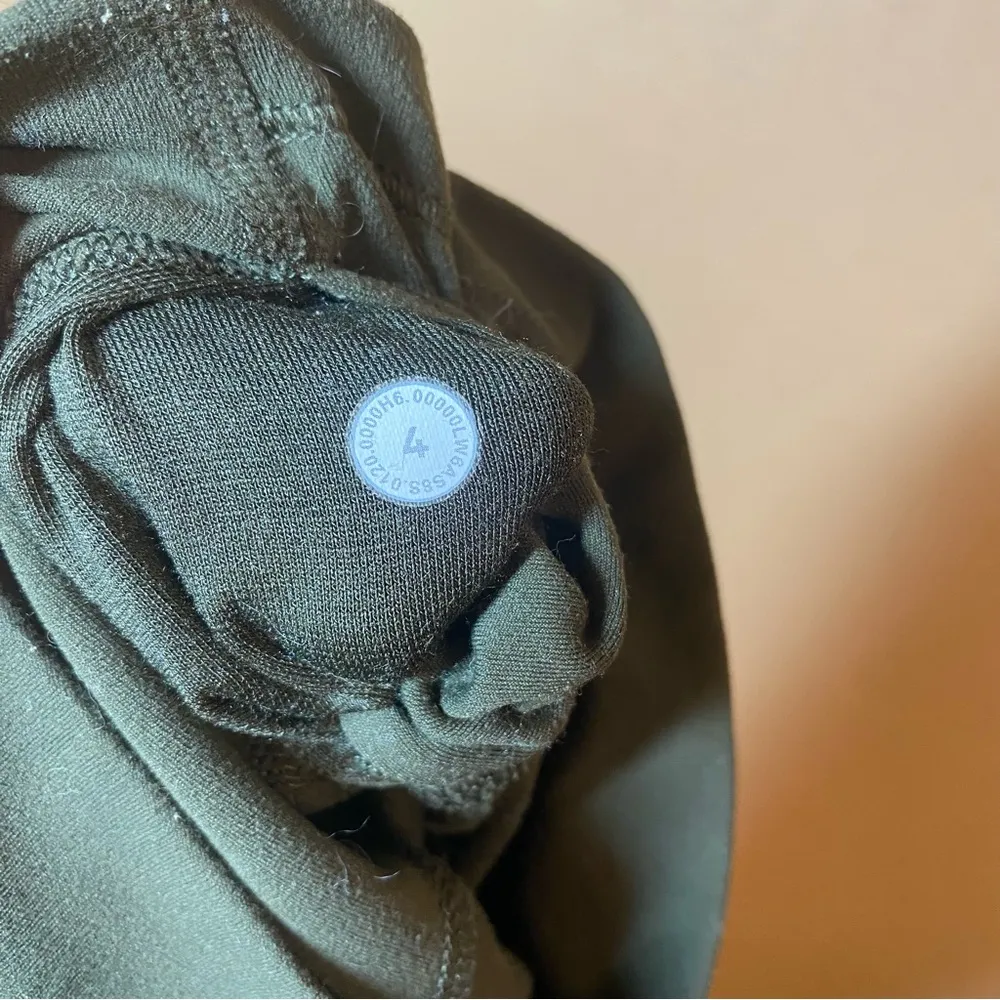 Lululemon Align High Rise Crop 21” Workout Legging in Dark Olive Sz 4 - Image 2