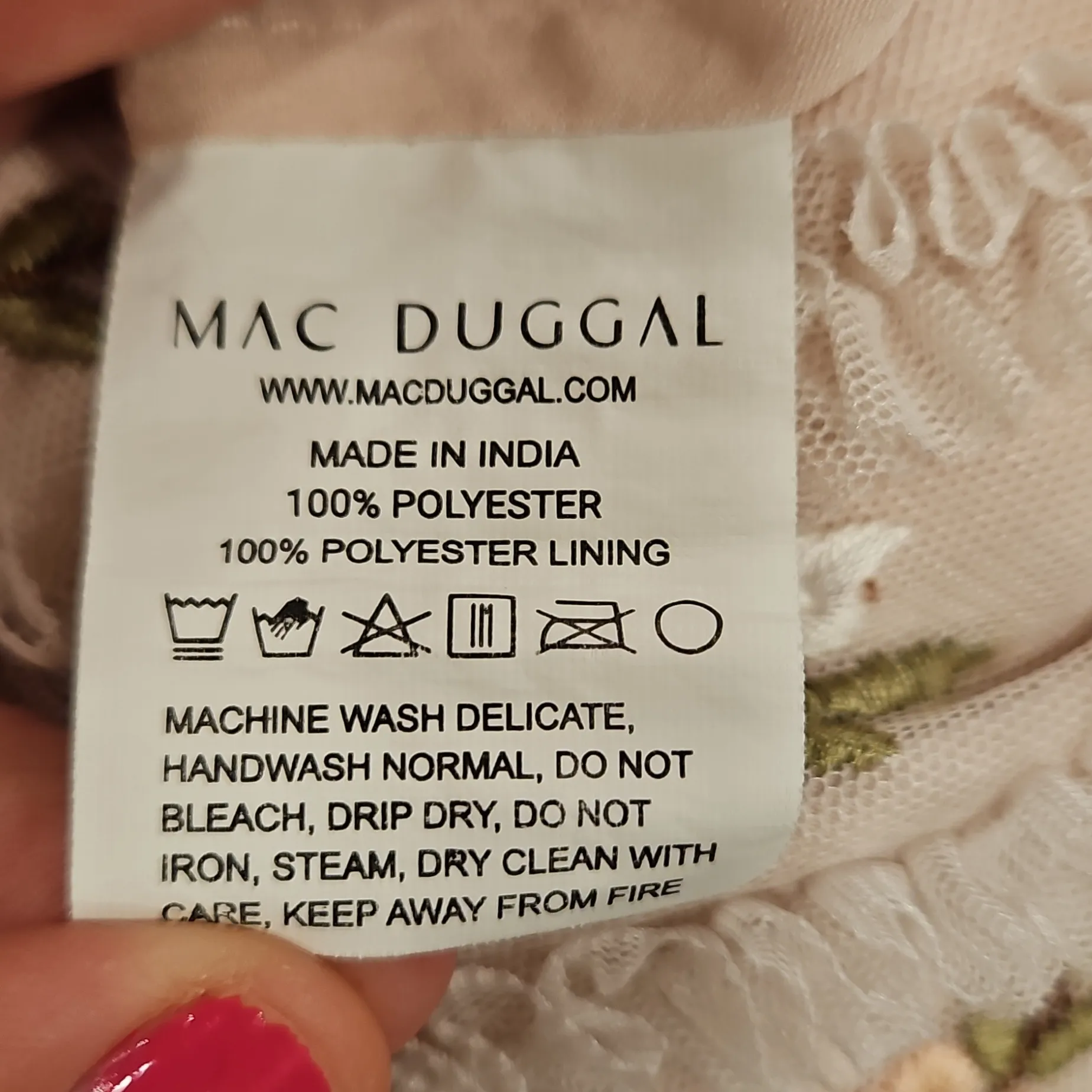 💕MAC DUGGAL💕 Pink Floral V-Neck Ruffle Detail Empire Waist Gown 8028 Blush 12 - Image 17