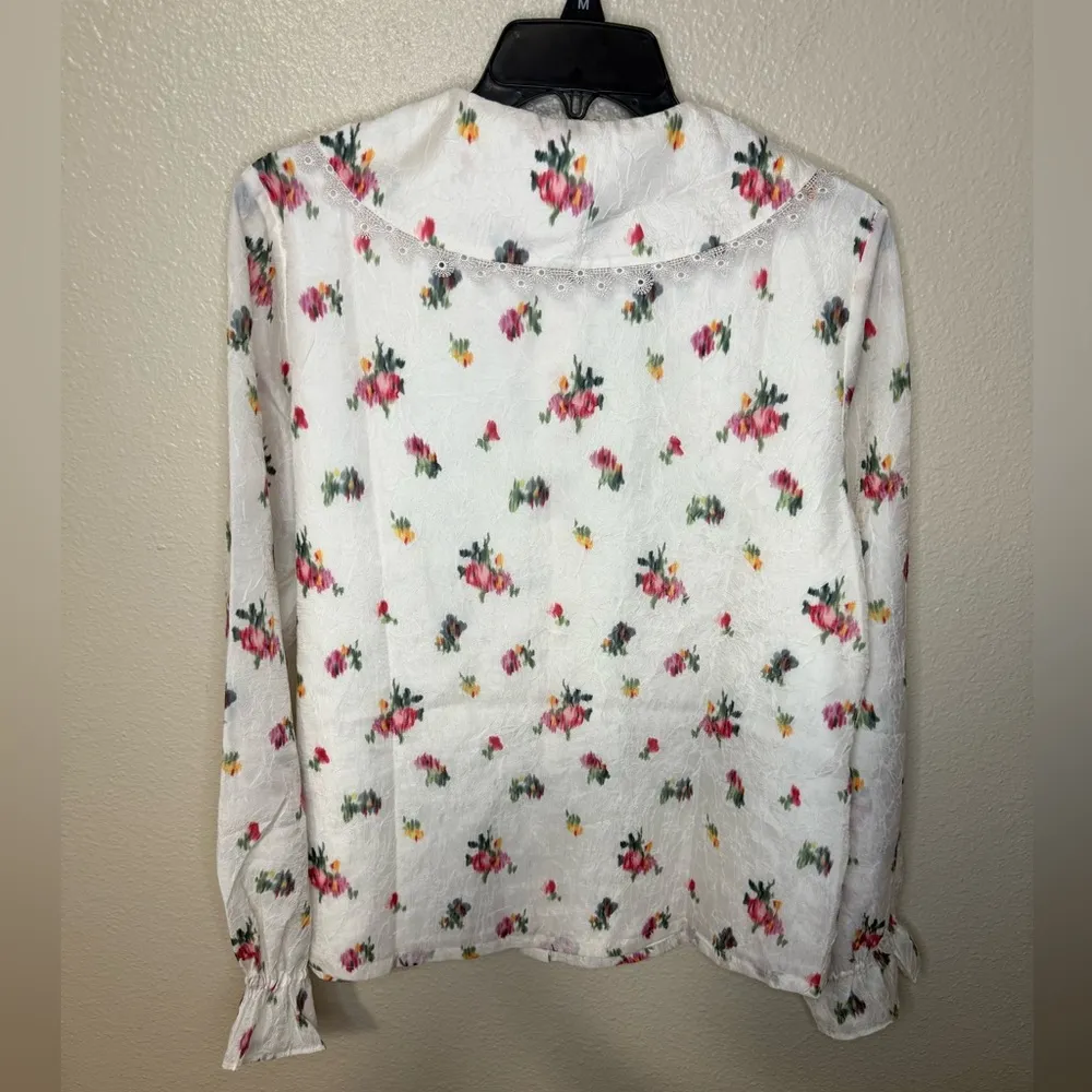 Hill house Women's The Going Out Pajama top White Size M - Image 6