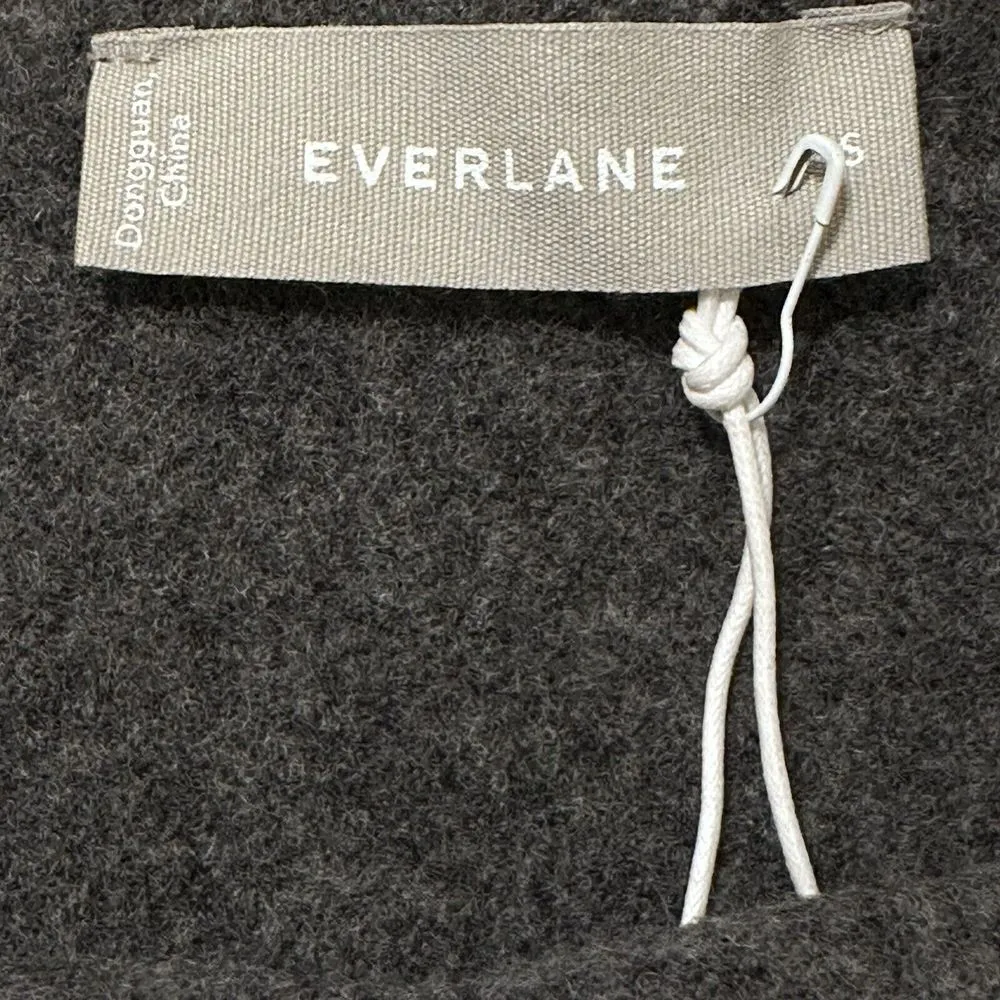 Everlane Women's Size S The‎ Cozy Tank Yak Wool Blend Cropped Gray - Image 2