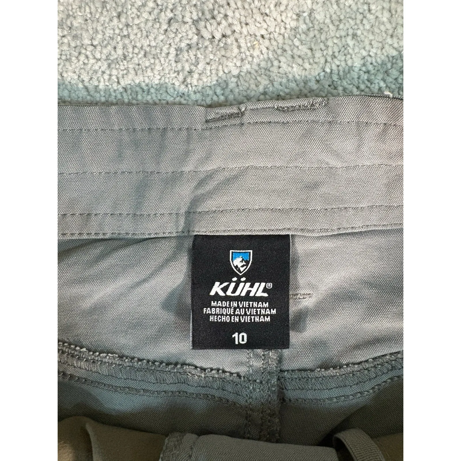 Kuhl Women's Shorts 10 Hiking Bermuda Gray Nylon Polyester Outdoor‎ - Image 2