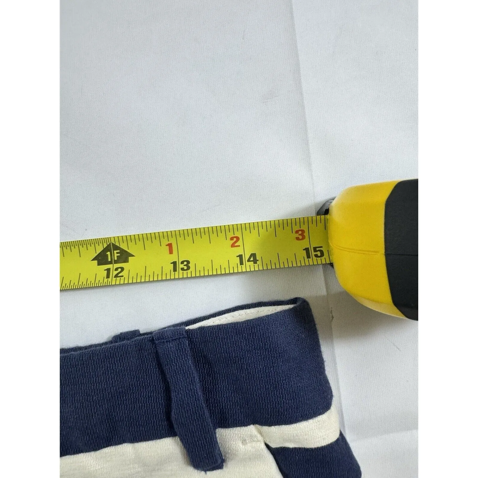 J. CREW Postage Stamp SKIRT Blue Black Red Cream Green Gold‎ Stripes size 2 - Image 5