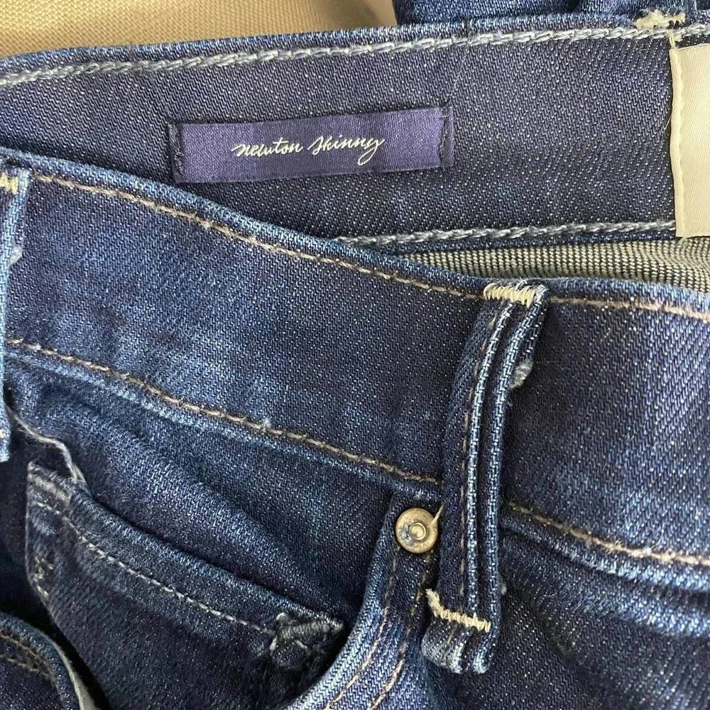 MCGUIRE 15A Newton Skinny Jeans in‎ Dark Wash Blue Size US 27 - Image 11