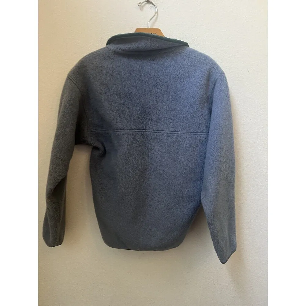 WOMENS PATAGONIA SOLID BLUE FLEECE JACKET SIZE XS (L10) - Image 4