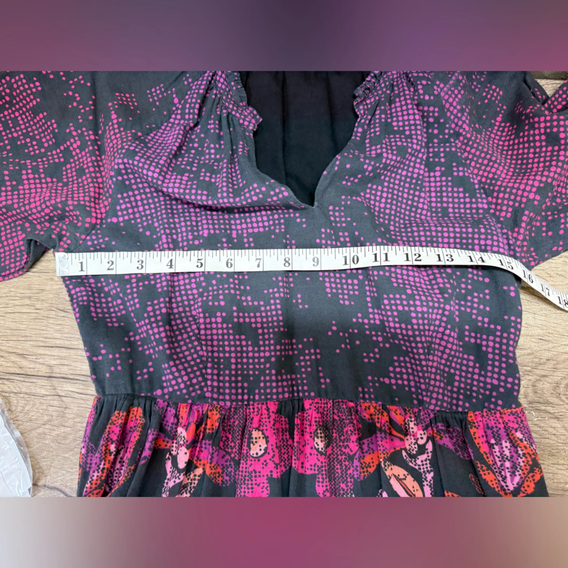 Roopa Pemmaraju Calla Tiered Midi Dress Anthropologie size small - Image 5