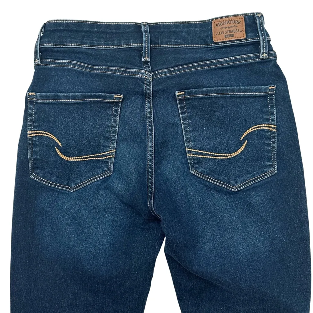 Signature by Levi Strauss & Co Gold Label Mid-Rise Shaping Skinny Jeans - Image 7
