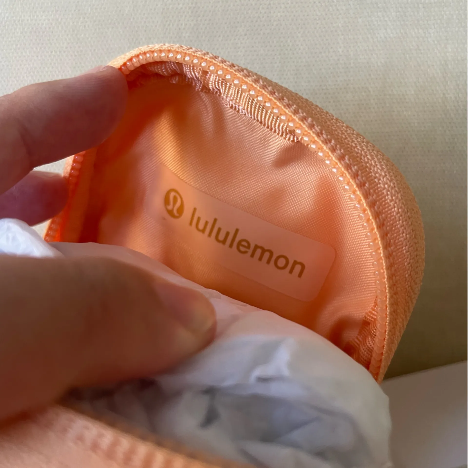 Lululemon Clippable Nano Pouch - Rock Melon - Image 9