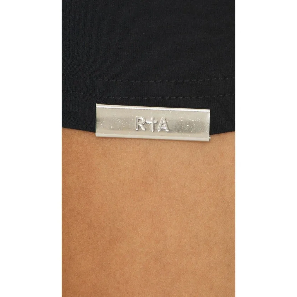 RTA Angela Mini Dress in Black Large New Womens Corset Bustier Tee - Image 5