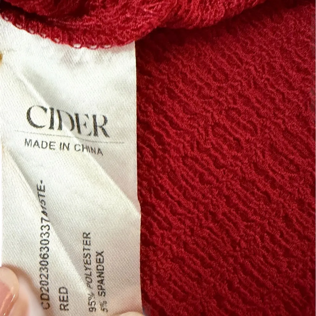 Cider Vibrant Red Blouse - Image 5