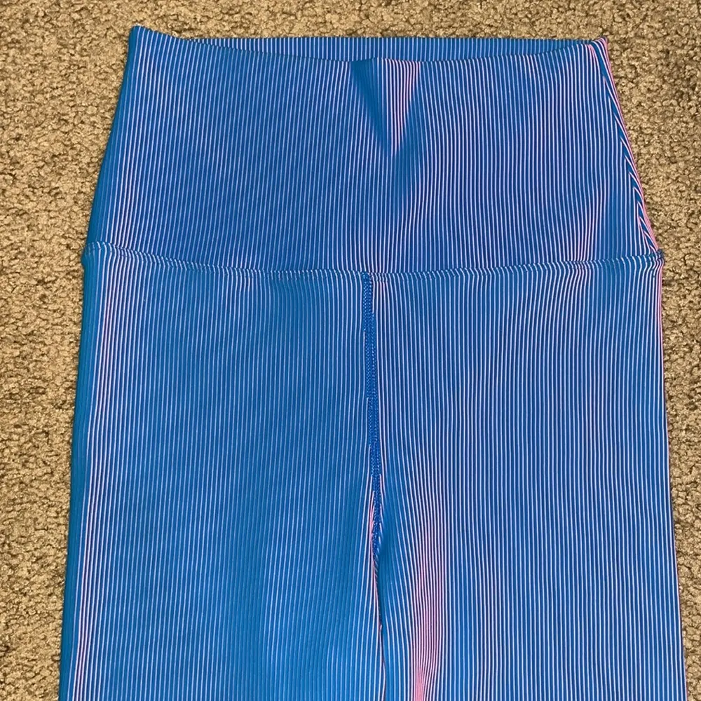 Beach Riot Tayler Legging Two Tone Rib Pink‎ Blue Medium - Image 4
