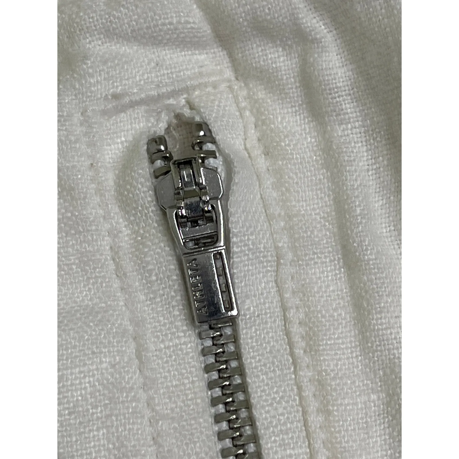 Athleta Cabo Linen Jogger Pant, Calla Lily White size 12, s/530642-01, v/ 003489 - Image 13