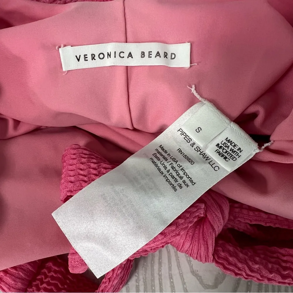 Veronica Beard Salis Halter One Piece Swimsuit - Image 3